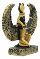 Egyptian Goddess Of Magic Isis With Open Wings Dollhouse Miniature Statue
