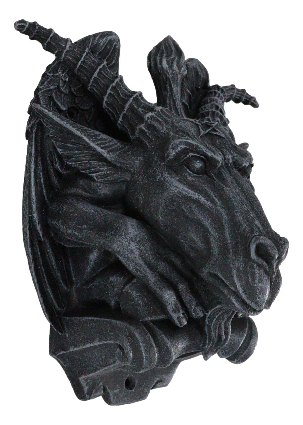 Divine Horned Sabbatic Goat Idol Samael Lilith Baphomet Wall Beer Bottle Opener