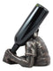 Ebros Focus Home Run Batting Baseball Player Wine Holder Statue 9.5" Long