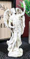 Ebros Archangel Saint Uriel Statue 5"H Light And Fire Of God Patron of Confirmation