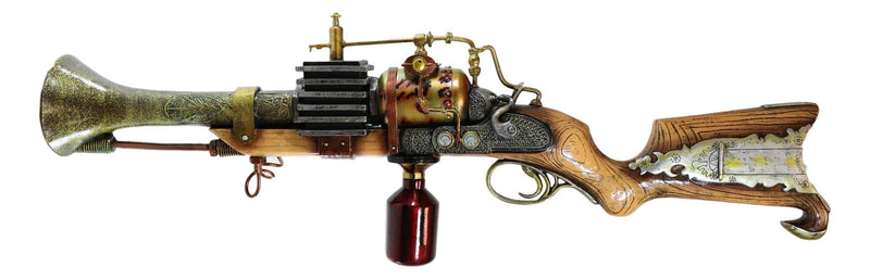 Annialator MK II Steampunk Ionizer Rifle Prototype Cosplay Prop Figurine 29"L
