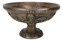 Wicca Celtic Triune Symbol Triple Moon Goddess Mother Maiden Crone Offering Bowl