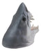 Ocean Marine Prehistoric Megalodon Shark Jaws and Teeth Wine Holder Caddy Statue