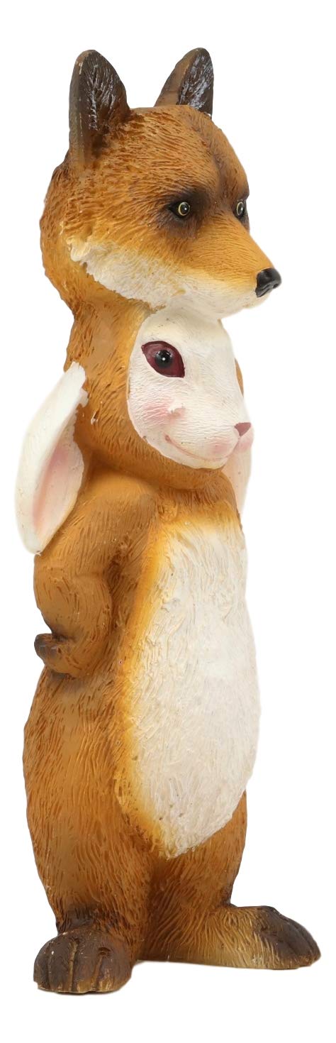 Ebros Dupers Collection Brer Rabbit in Fox Costume Statue 5.75" Tall Crafty Hare Animal Decor Figurine Remus Fairy Tale Collectible - Ebros Gift