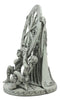 Ebros Celtic Moon Goddess Arianrhod Statue 11"H Cosmic Wheel Of The Year & Fate