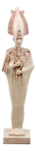 Classical Egyptian God Of Underworld Osiris Holding Crook And Flail Statue 5"H - Ebros Gift