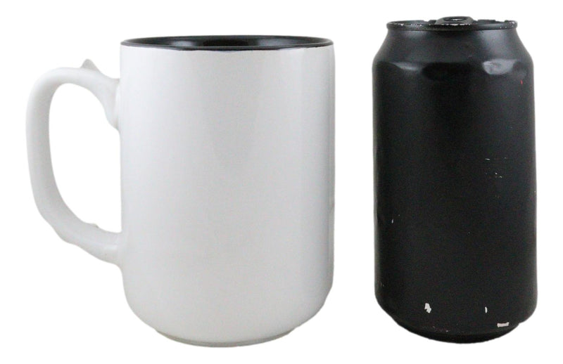 Giant Panda Bear Abstract Silhouette Art Ceramic Coffee Tea Mug Drink Cup 18oz