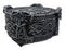 Ebros Thor Mjolnir Hammer Talisman Compass Jewelry Trinket Box Figurine 5"L