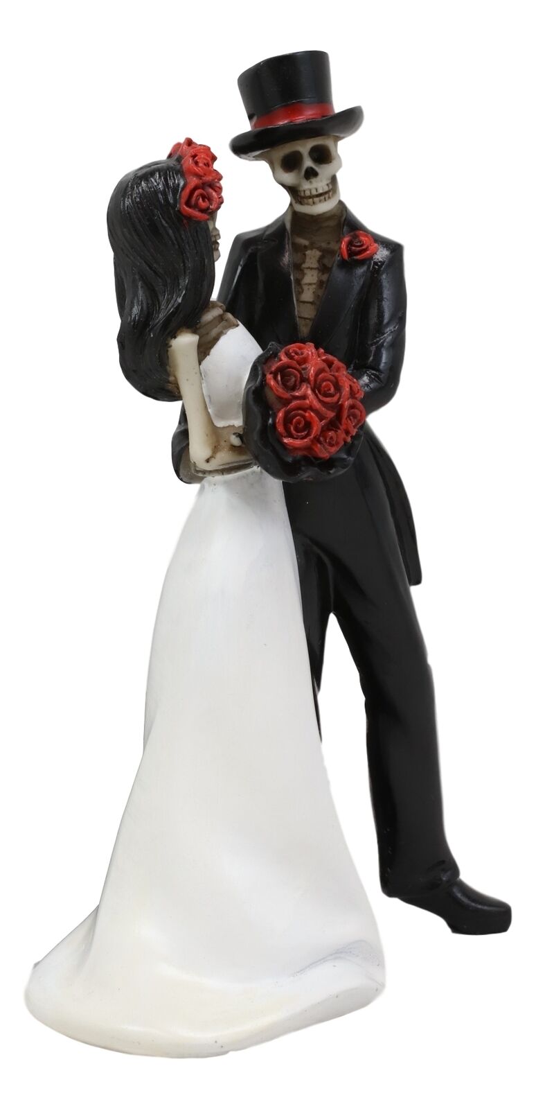 Ebros Day Of The Dead Wedding Dance Skeleton Figurine Cake Topper 6.25"Tall - Ebros Gift