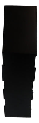 Gothic Vampire Black Coffin Casket Wine Glasses Bottles Rack Shelf Holder Stand