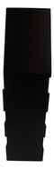 Gothic Vampire Black Coffin Casket Wine Glasses Bottles Rack Shelf Holder Stand