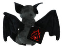 Ebros Fantasy Demonic Vampire Dracula Blood Thirsty Bat Luxe Soft Plush Toy Doll 9"H
