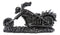 Ebros Hell Ghost Rider Skull Chopper Motorbike Wine Holder Figurine 15.25" L