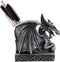 Ebros Gift Shenlong Spirit Dragon Orb Stationery Holder Figurine 4.75"H Office