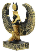 Egyptian Goddess Of Magic Isis With Open Wings Dollhouse Miniature Statue