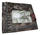 Rustic Western Agricultural Windmill Outpost Tower Picture Frame 4"X6" Photo