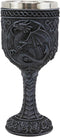 Ebros Celtic Knotwork Rune Celestial Moon Dragon Wine Goblet Chalice Cup 6oz