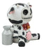 Furry Bones Moo Moo Bovine Cow Skeleton With Milk Jug Statue 2.25"H Furrybones