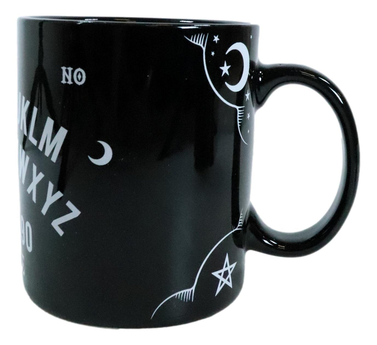 Black Wicca Occult Magic Spirit Talking Board Porcelain Coffee Mug 11Oz