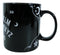 Pack Of 2 Black Wicca Occult Magic Spirit Talking Board Porcelain Coffee Mugs