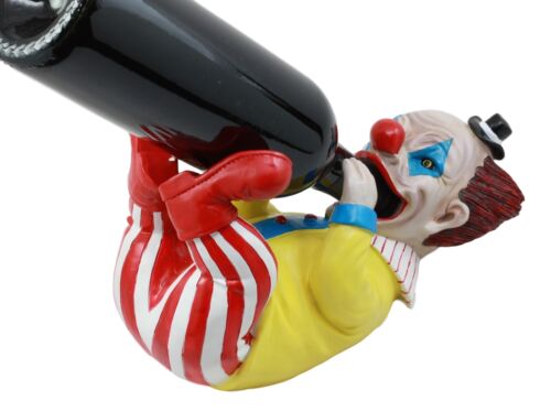 Halloween IT Killer Mannequin Clown Wine Holder Figurine 10.25"L Pennywise Devil