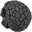 Volcanic Ash Rock Pile Skull Craggy Humanoid Asteroid Skeleton Figurine