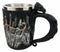 Ebros Gift Medieval Renaissance Dragon Iron Throne Of Swords Coffee Mug Drinking Beer Stein Tankard Cup