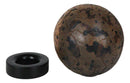 Prehistoric Speckled Dragon Egg Fossil Statue With Base Stand Jurassic Dinosaur