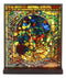 Ebros Louis Comfort Tiffany Four Seasons Collection Autumn Stained Glass Art With Base Decor