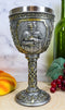 Ebros Medieval Templar Crusader Knight Of The Cross Wine Goblet Chalice 10oz