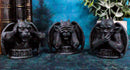 Notre Dame See Hear Speak No Evil Winged Gargoyle Statue Set Of 3 Mini Gargoyles