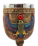 Ancient Egyptian Horus Falcon Bird God Of The Sky 6oz Wine Goblet Chalice Cup