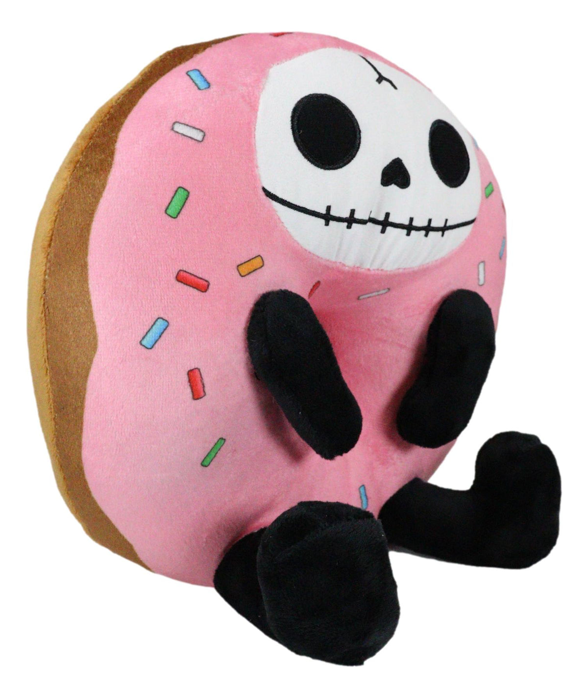 Donatsu Strawberry Sprinkles Donut Furrybones Skeleton Plush Toy Doll Furry Bone