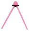 Hot Pink Love Giant Panda Reusable Training Chopsticks Set With Silicone Helper