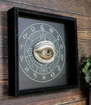 Occult Wicca Spiritual Eye Providence Alchemy Symbols Wall Decor Picture Frame