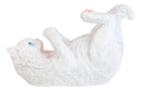 Feline Purrfectly Divine White Angel Kitty Cat Wine Bottle Holder Caddy Figurine