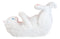 Feline Purrfectly Divine White Angel Kitty Cat Wine Bottle Holder Caddy Figurine