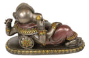 Ebros Vastu Hindu Supreme God of Wisdom & Success Reclining Ganesha Ganapati Figurine