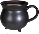 Ebros Triple Moon Magic Witch Cauldron Reduction Fired Ceramic Mug Or Bowl 32oz