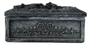 Fortune Telling Triple Moon Black Cat Wicca Tarot Cards Decorative Box Figurine