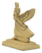 Ebros Ancient Egyptian Hieroglyphic Kneeling Winged Goddess Maat Mini Figurine 3.25"H