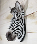 Ebros Safari Zebra Horse Bust Wall Decor Wildlife Wall Mount Sculpture Plaque 9.5"H
