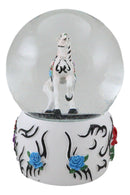 Trail Of Painted Ponies Western Garden Tribal Rose Horse Glitter Water Globe