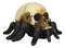 Creepy Crawler Tarantula Arachnid Skulltula Spider Bizarre Skull Figurine Decor