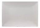 Ebros 15" L White Melamine Rectangular Serving Plate Dining Platter (SET OF 2) - Ebros Gift