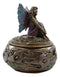 Ebros Calla Pond Lily Beautiful Fairy Fae Round Jewelry Box Wishing Well Hope Afar