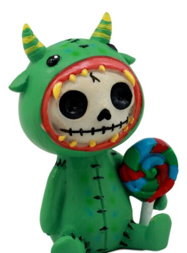 Furrybones UnderbedZ Imaginary Lollipop Mogu Mogu Figurine 3"H Skeleton Monster