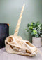 Ebros Fossil Unicorn Skull Rare Mythical Phantom Creature Skeleton Figurine