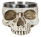 Metaphysical Positive Energy Wicca Spiritual Divinity Skull Smudge Smudging Bowl