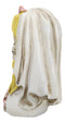 Day of The Dead DOD Skeleton Bride with Pink Flowers and Hearts Mini Figurine